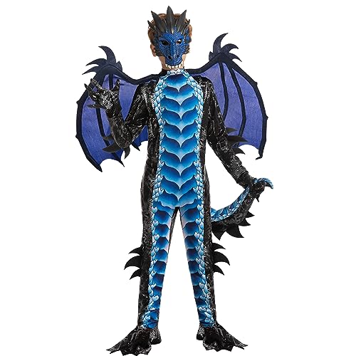 FIESTAS GUIRCA Costume Drago di Fuoco per Bambino