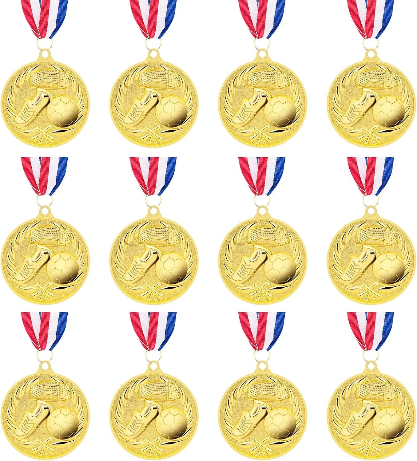 Pacchetto di 12 medaglie di calcio