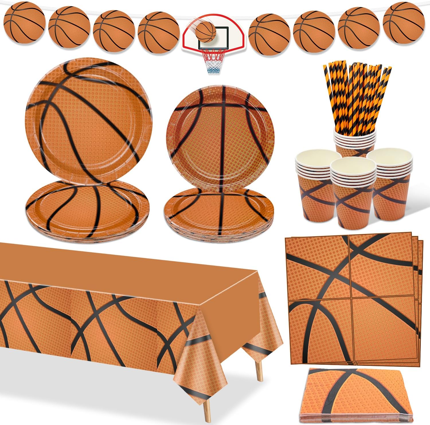 PIXHOTUL Decorazioni per Festa di Basket