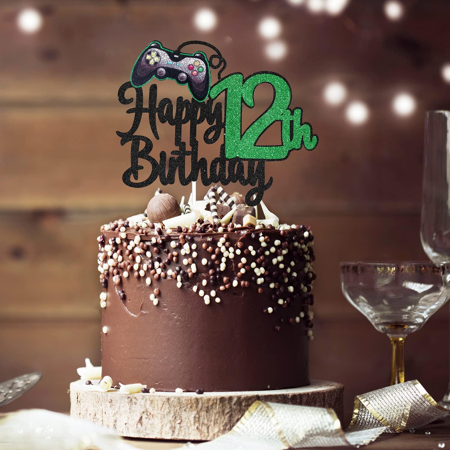 Decorazione videogioco per torte di compleanno