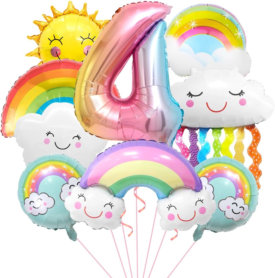Decorazioni Arcobaleno 4 Anni