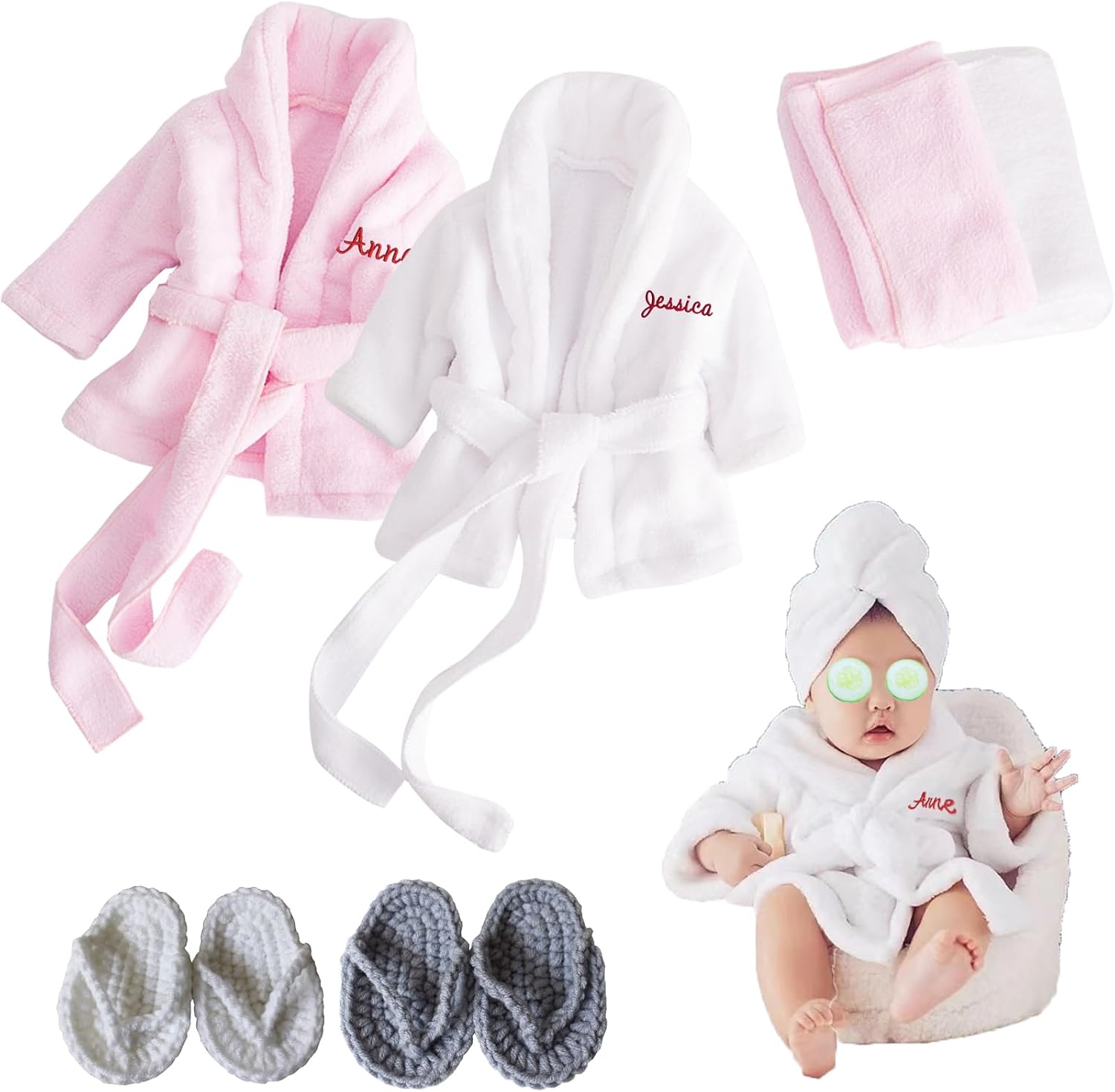 Bata Spa per Bambini con Nome Personalizzato