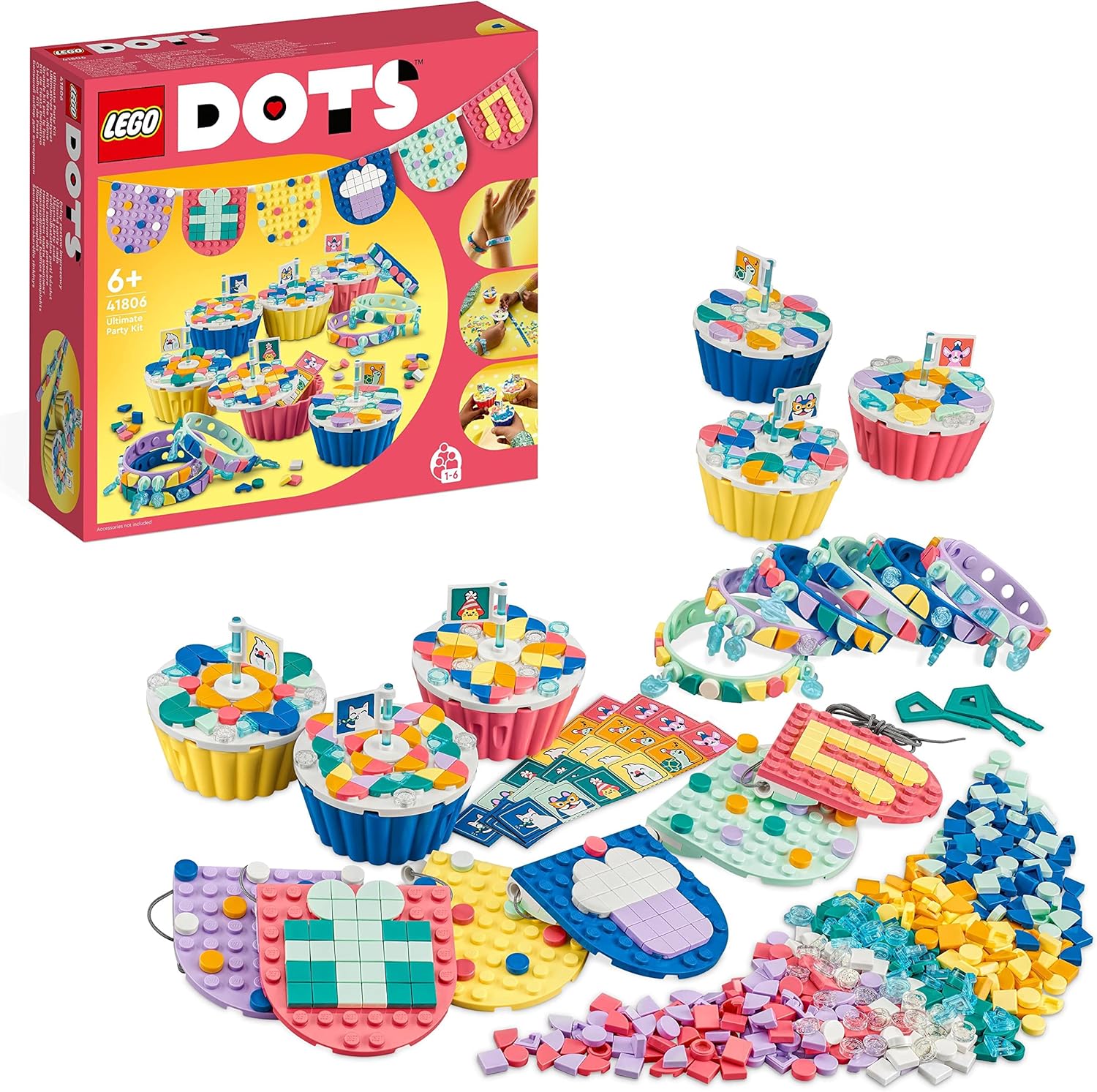 LEGO 41806 Dots Kit di Festa Definitivo