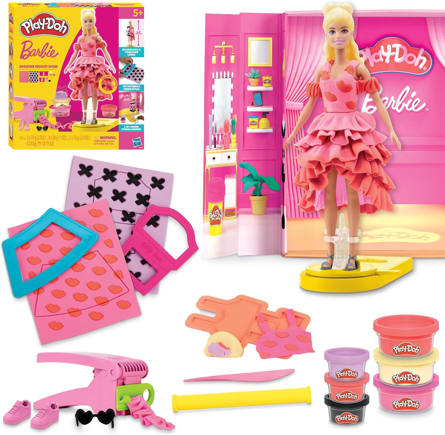 Play-Doh Barbie, Sfilata di Moda, Gioco