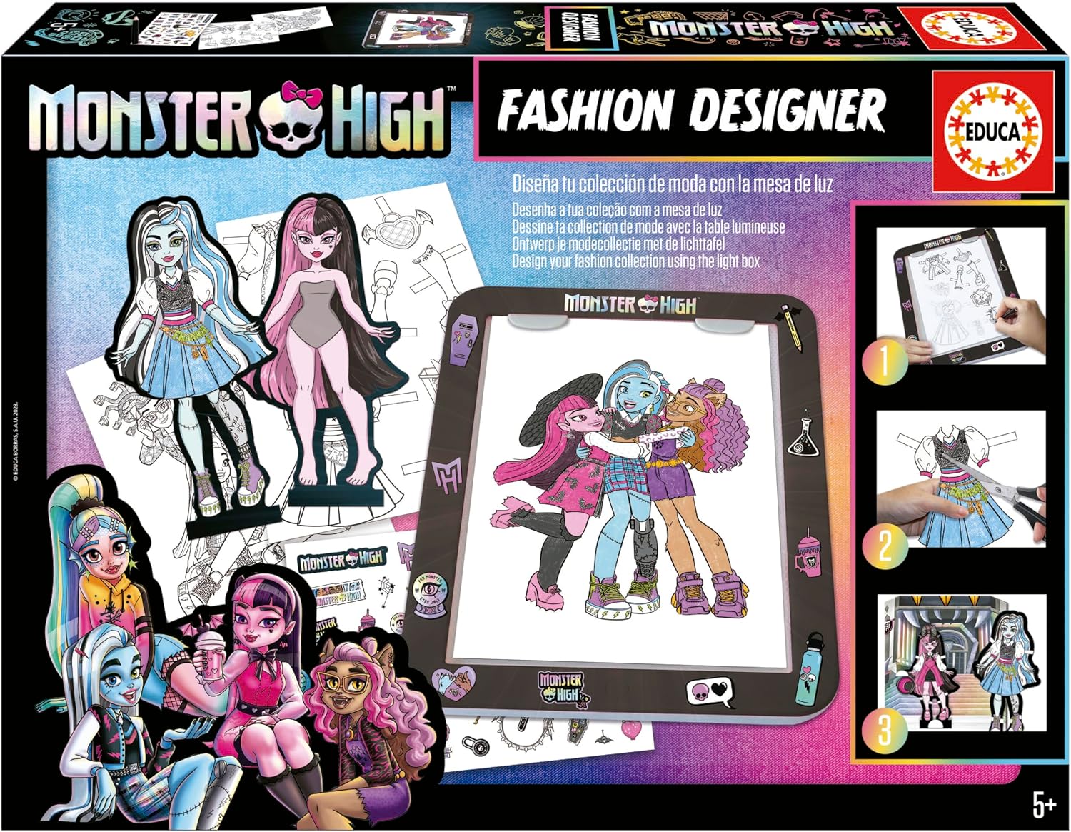 Educa - Monster High Fashion Designer
