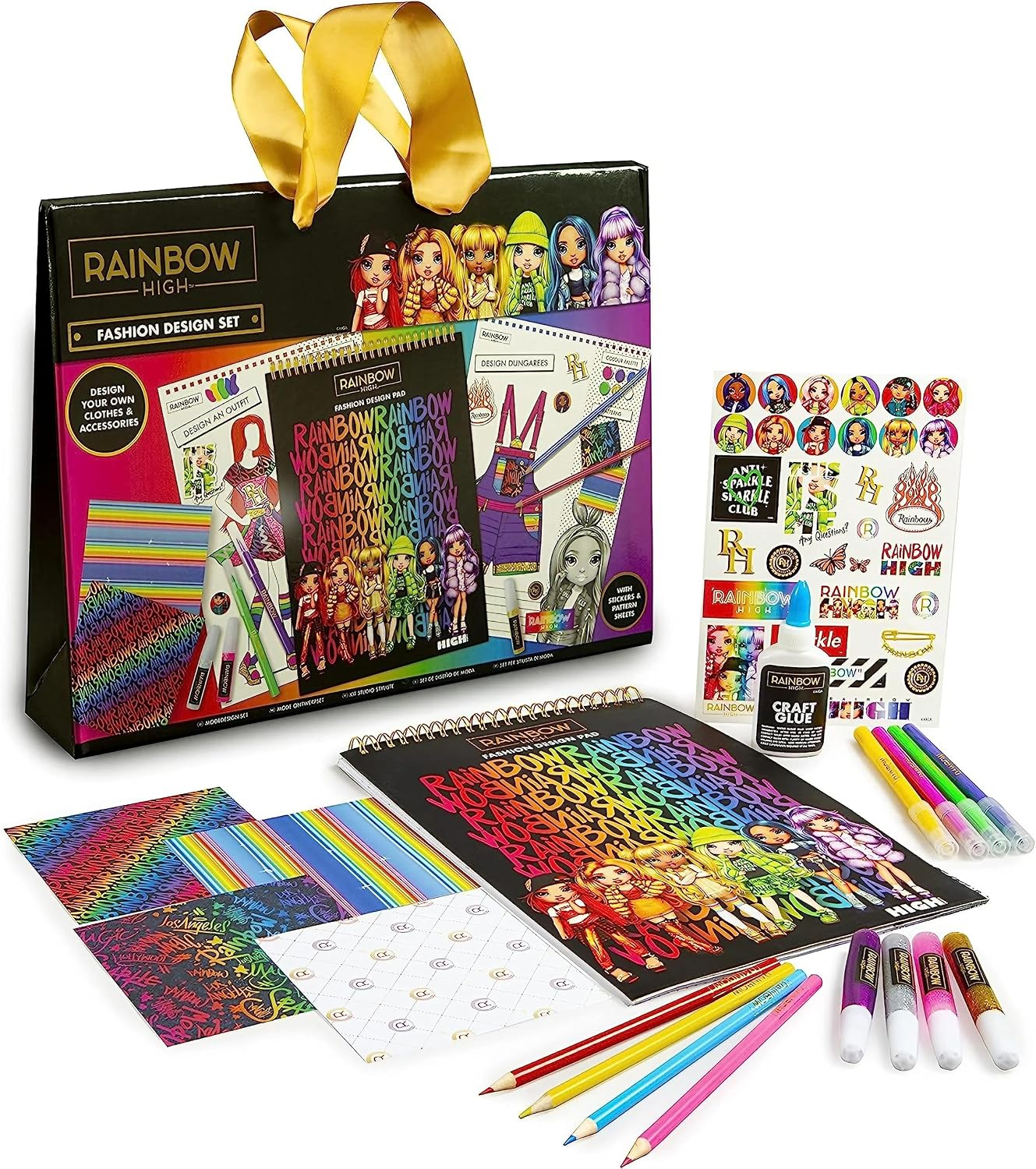 Rainbow High Sketchbook di design