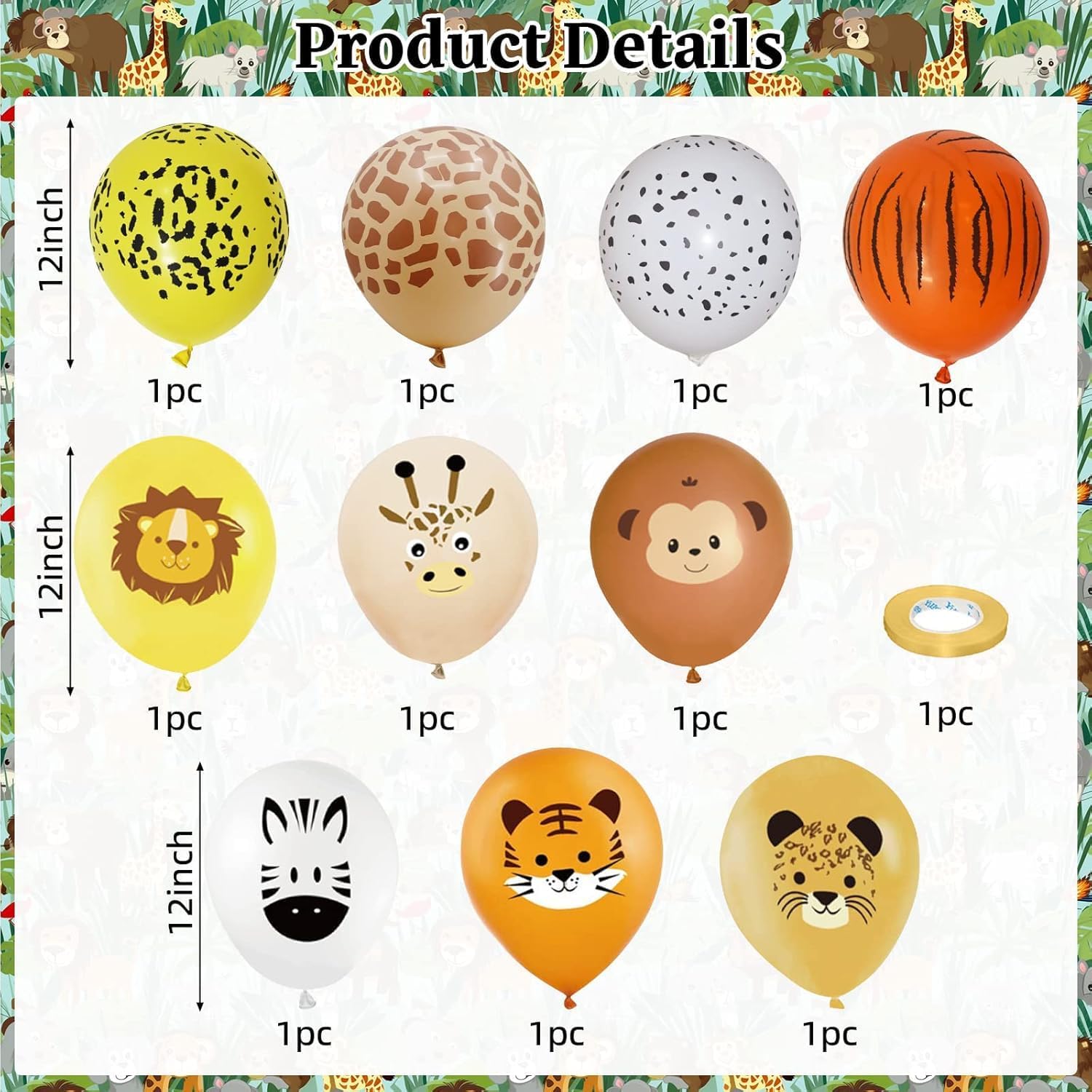 Globos de Animales para Fiestas