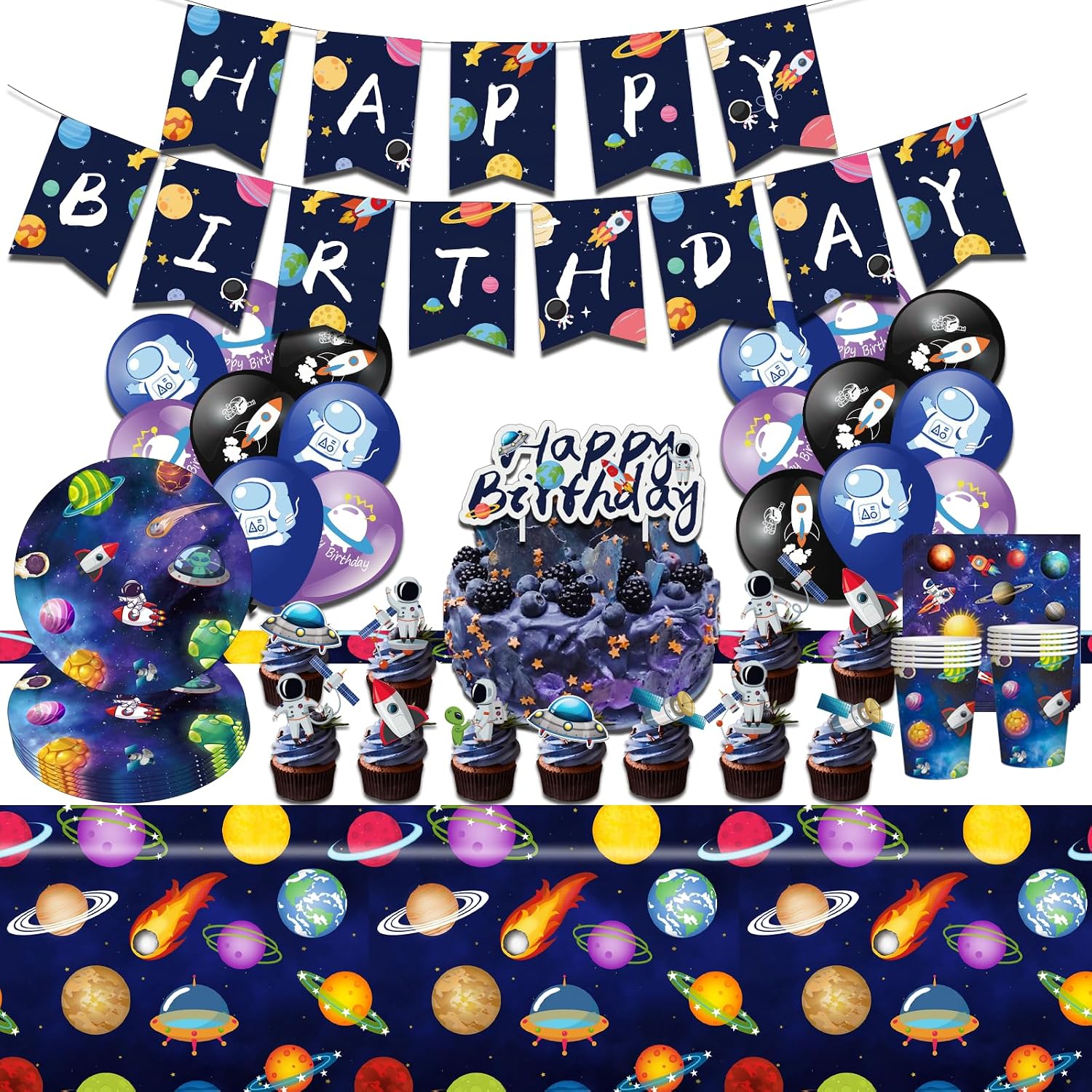Kit de Fiesta Temática Espacial