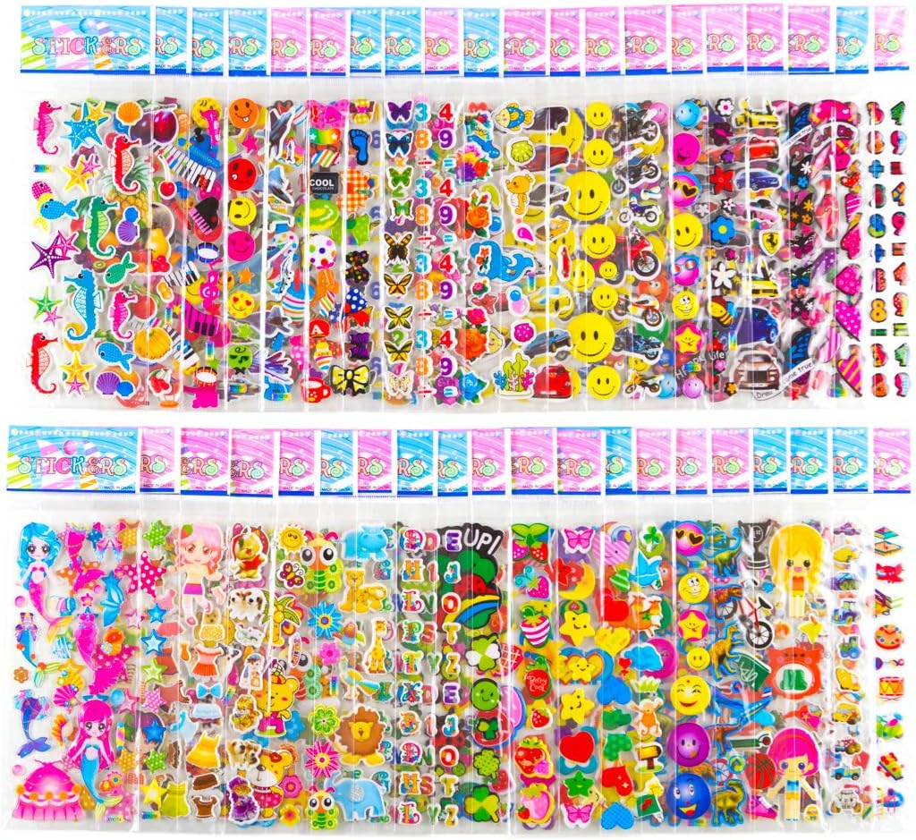 Paquete de Pegatinas Divertidas para niños