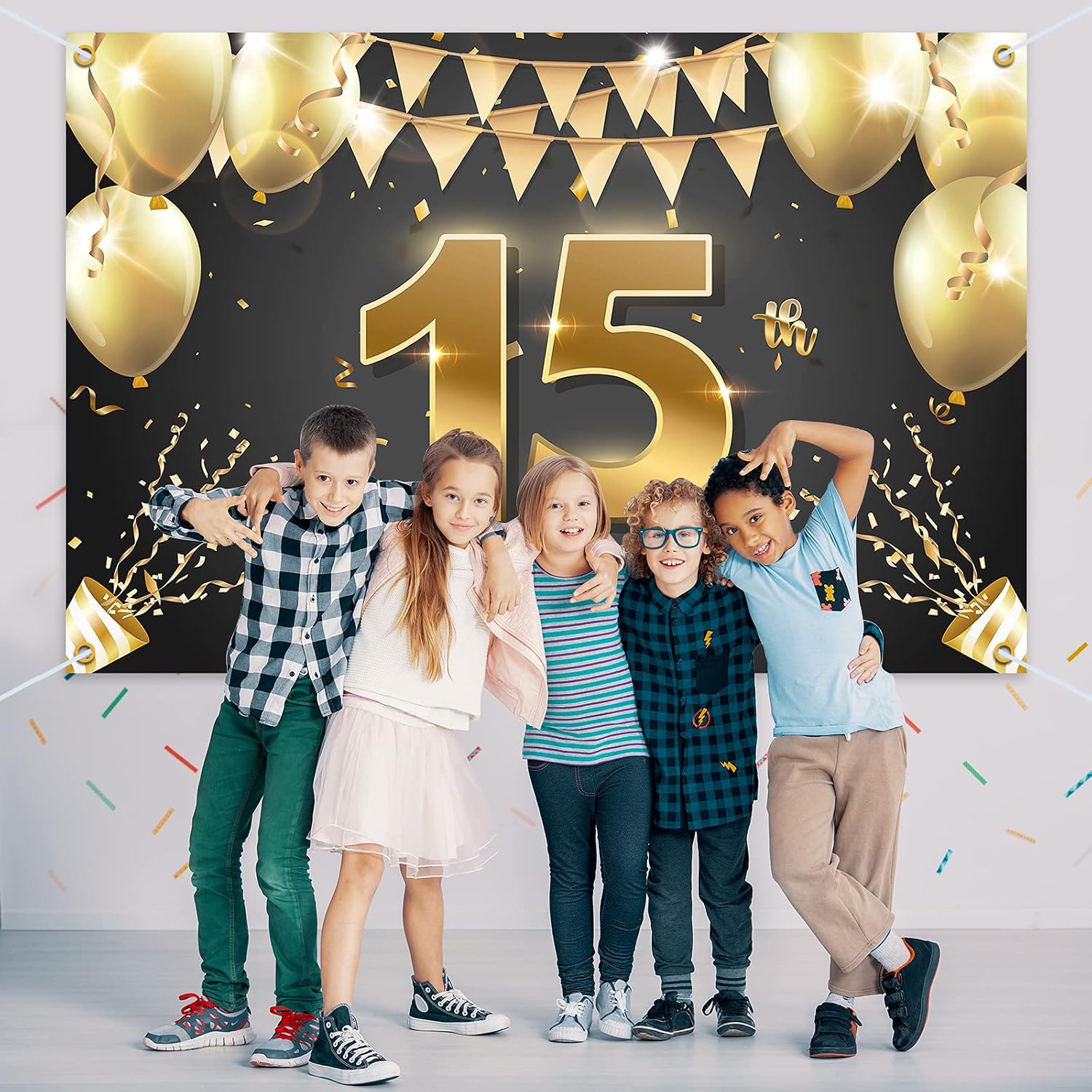HAMIGAR - Fondo para 6 años de edad, decoración de cumpleaños