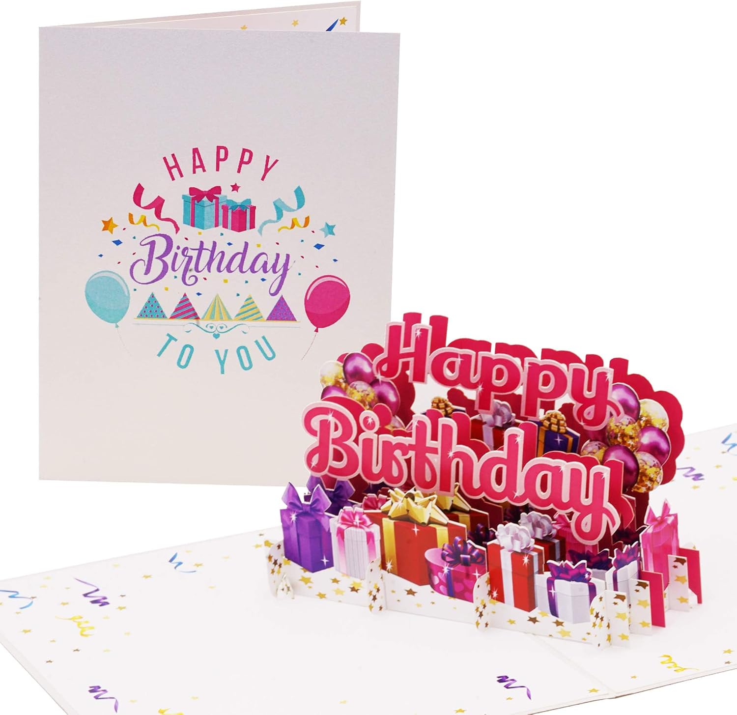 Diese-Klappkarten Biglietto Auguri Compleanno Bambina