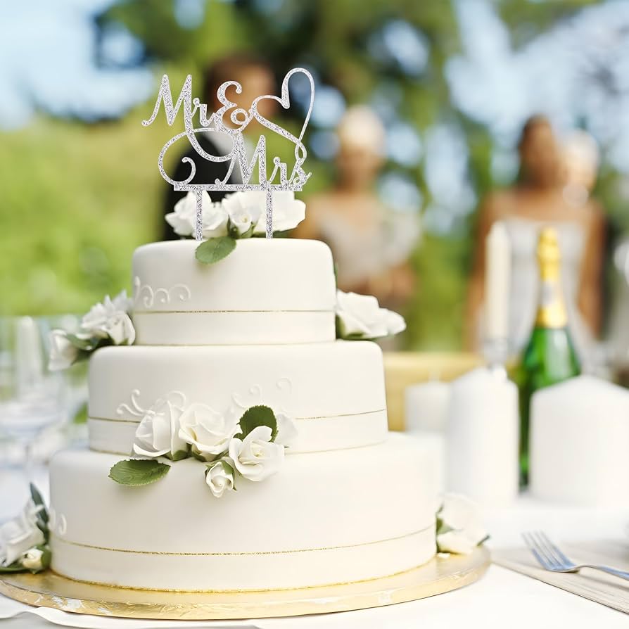 Minecraft Wedding Cake Topper
