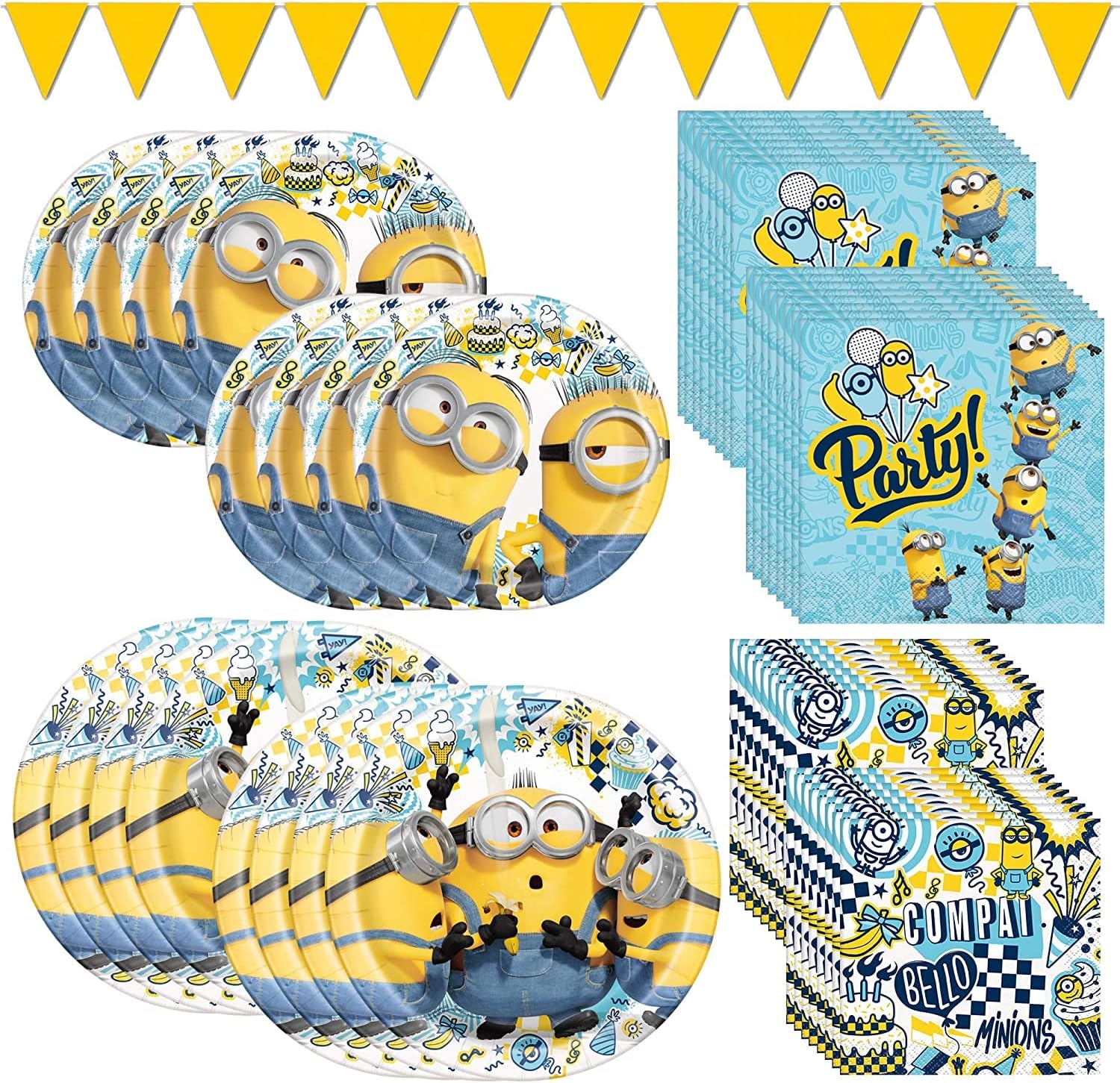 Servilletas de Minions