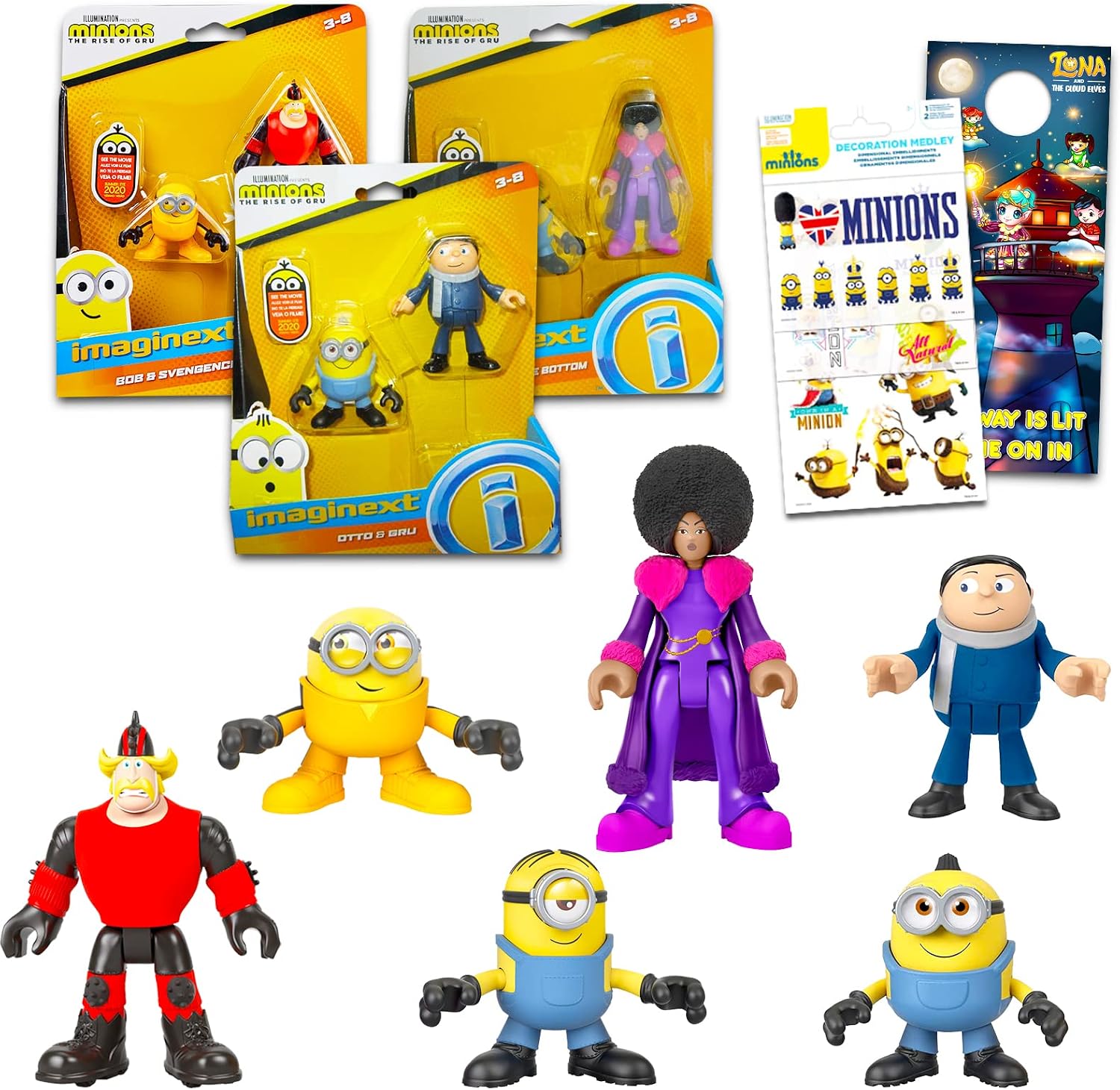 Kit de Decoración para Pastel Minions