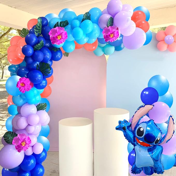 8 palloncini STITCH & ANGEL come decorazione per feste