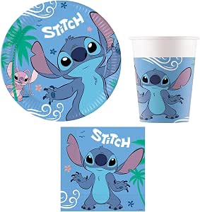Procos - Set di festa Stitch e Angel