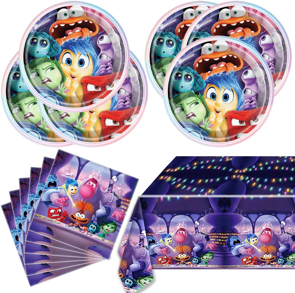 Servizio da tavola di compleanno Inside Out, 2 piatti