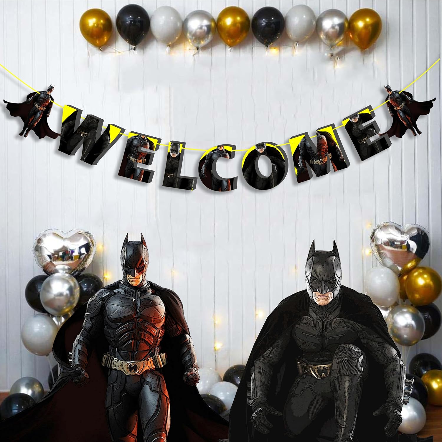 Seyal® Decorazioni di festa di compleanno - Batman