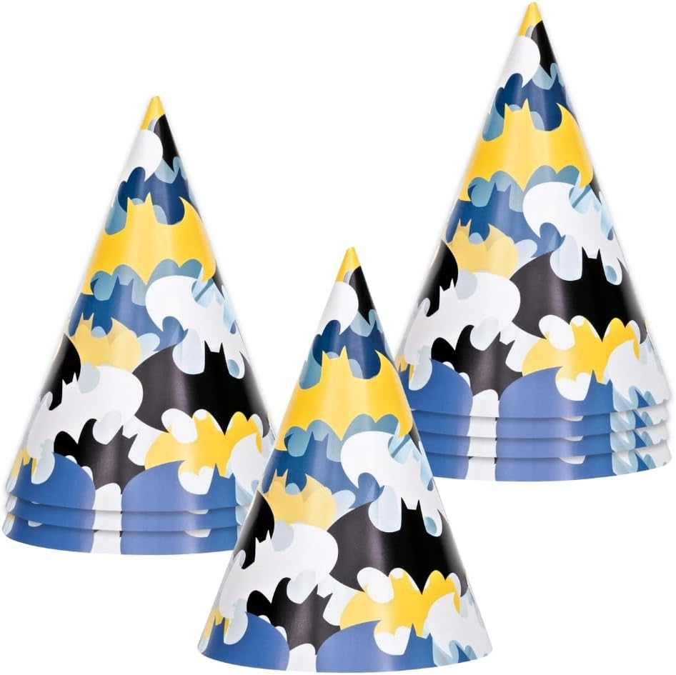 Unique Party 77521 - Cappellini di Festa - Festa di Batman