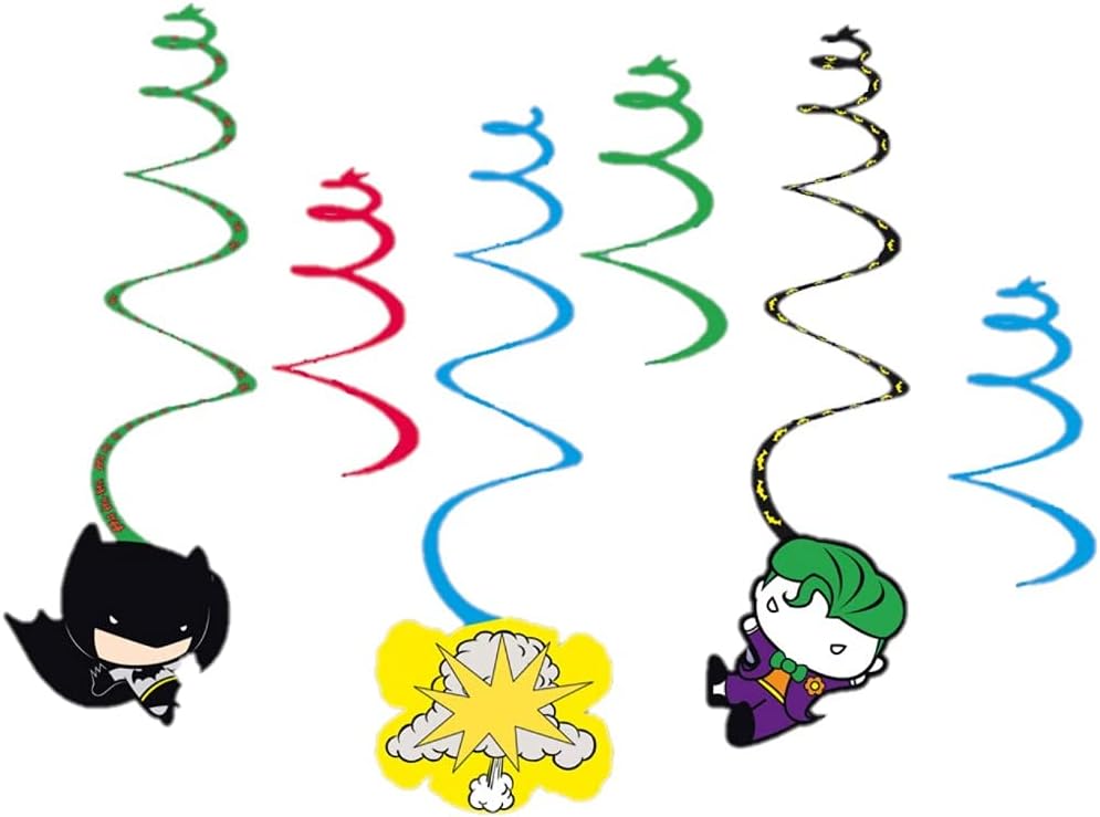 Decorazioni Batman & Joker Swirl