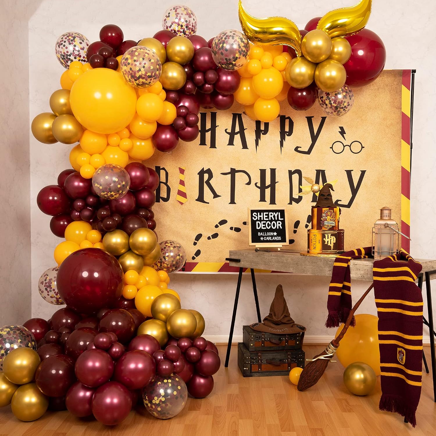 Unique 23569 - Kit di Decorazioni per Feste di Harry Potter
