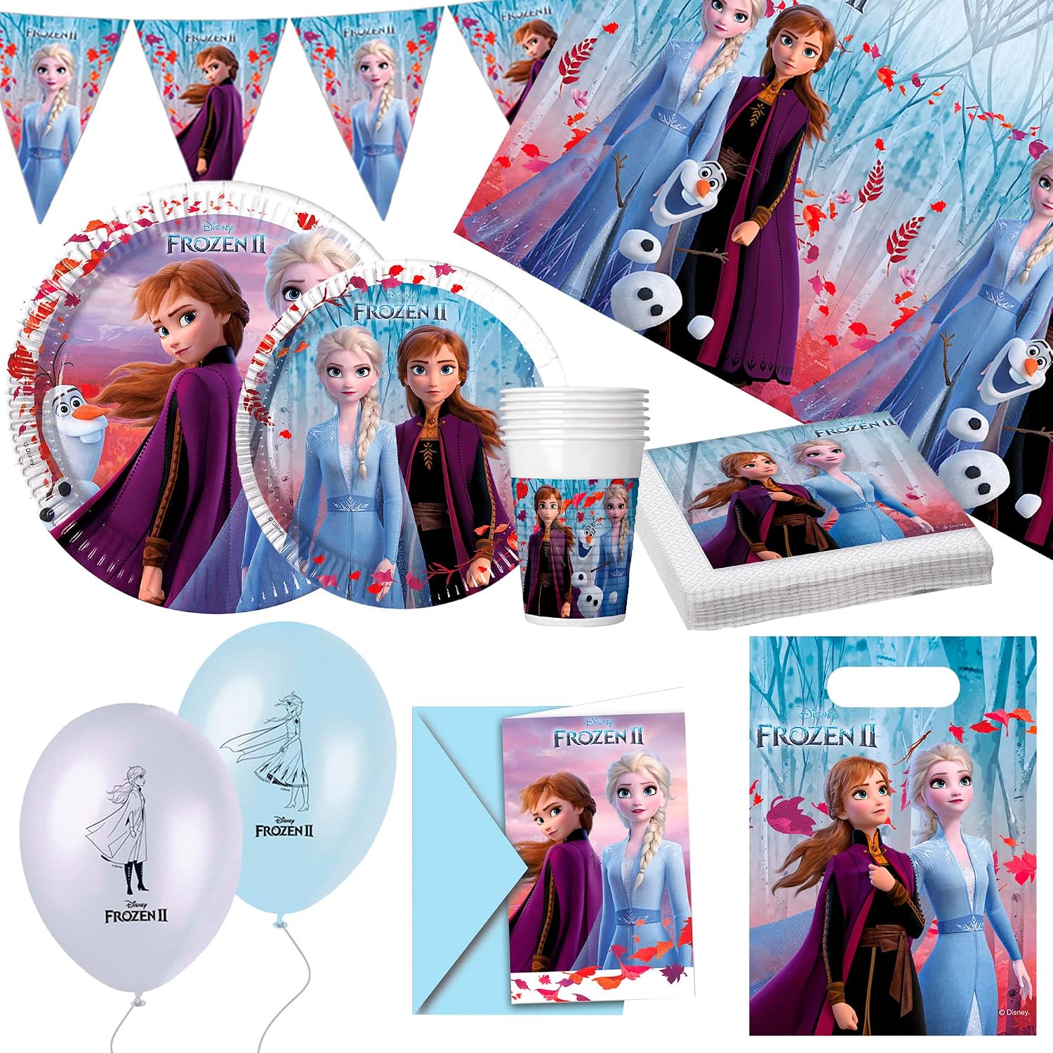 Disney Frozen Pack Festa Decorazioni Frozen