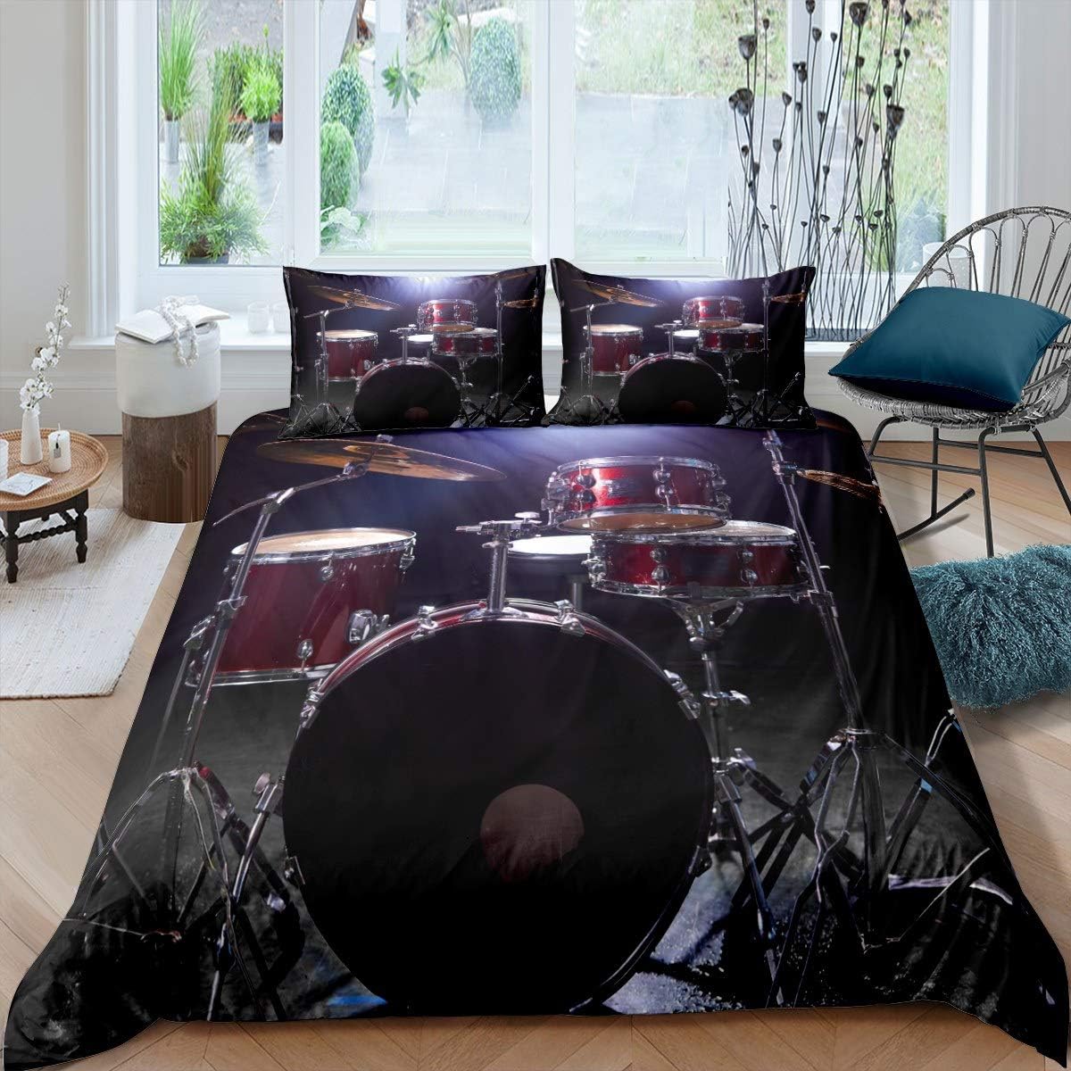 Set di Biancheria da Letto a Tema Musicale