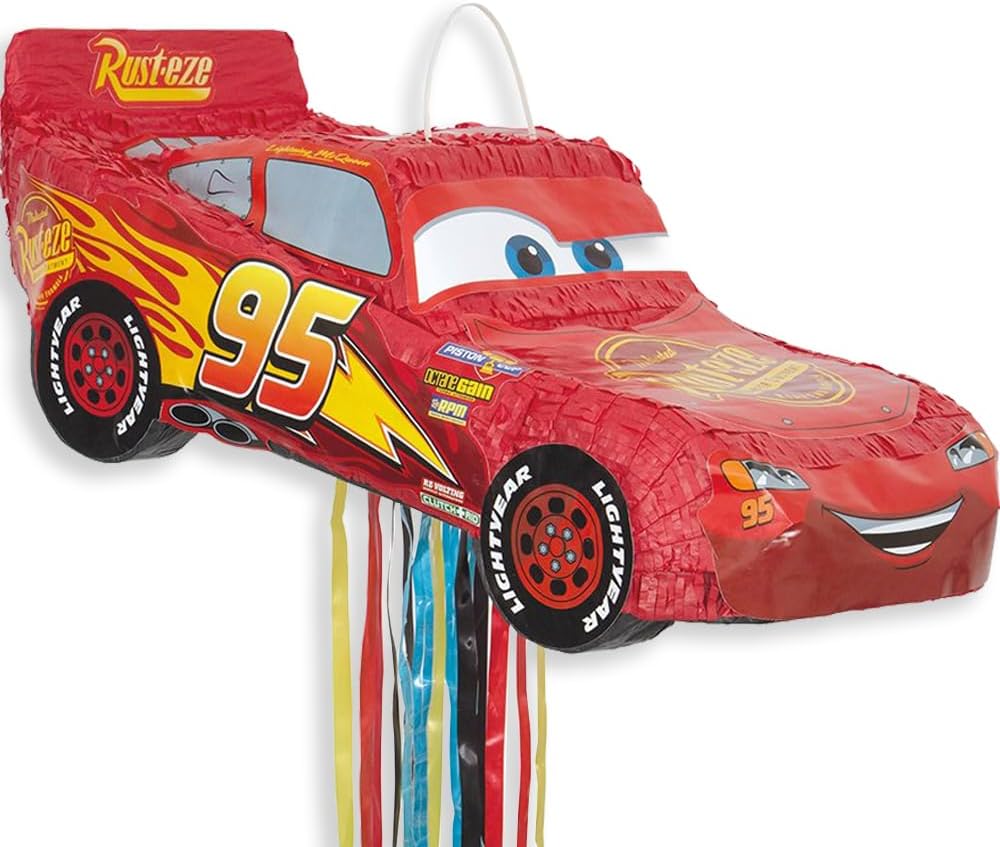 Unique Party - Pignatta di Disney Cars Saetta McQueen