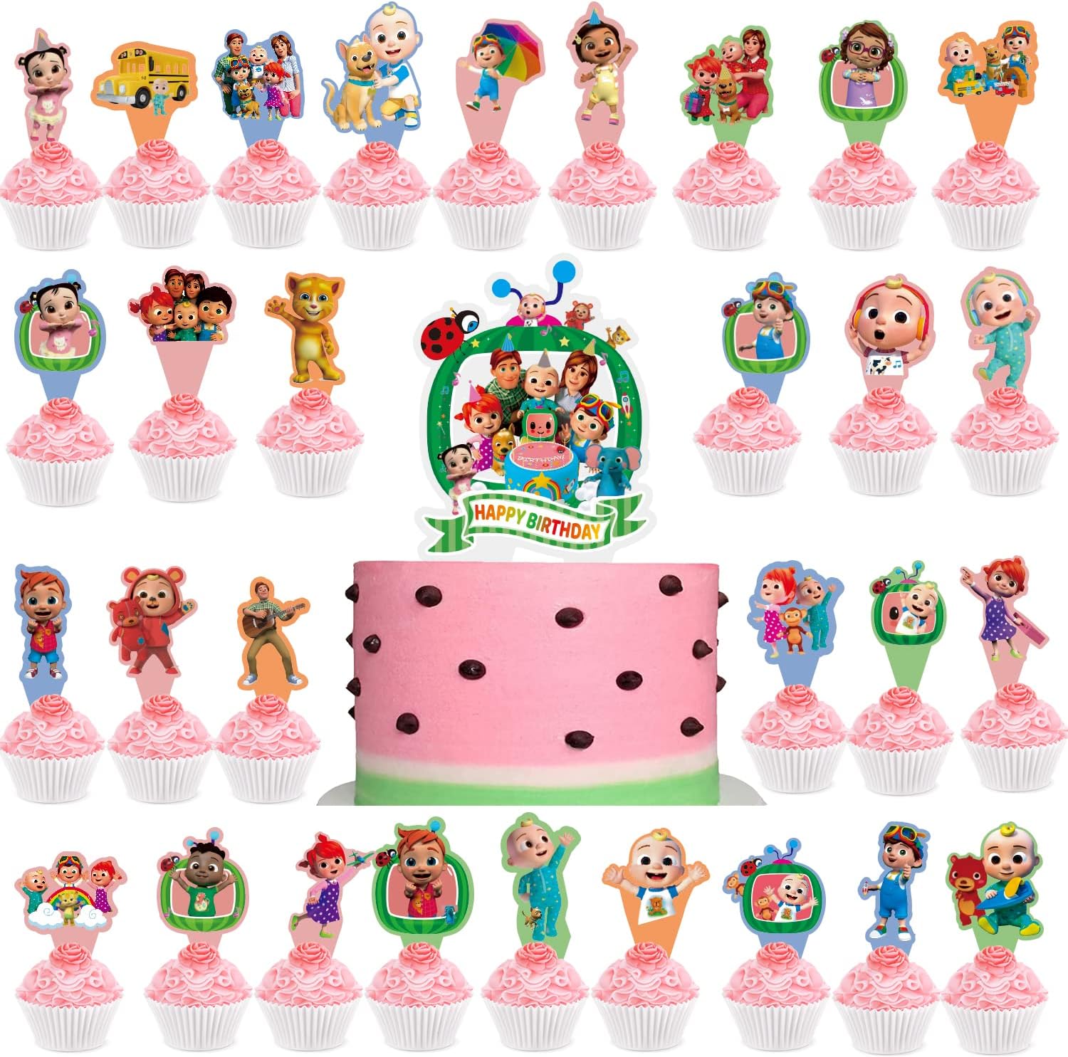 YOOYEH 31 decorazioni per torte 3D di Super