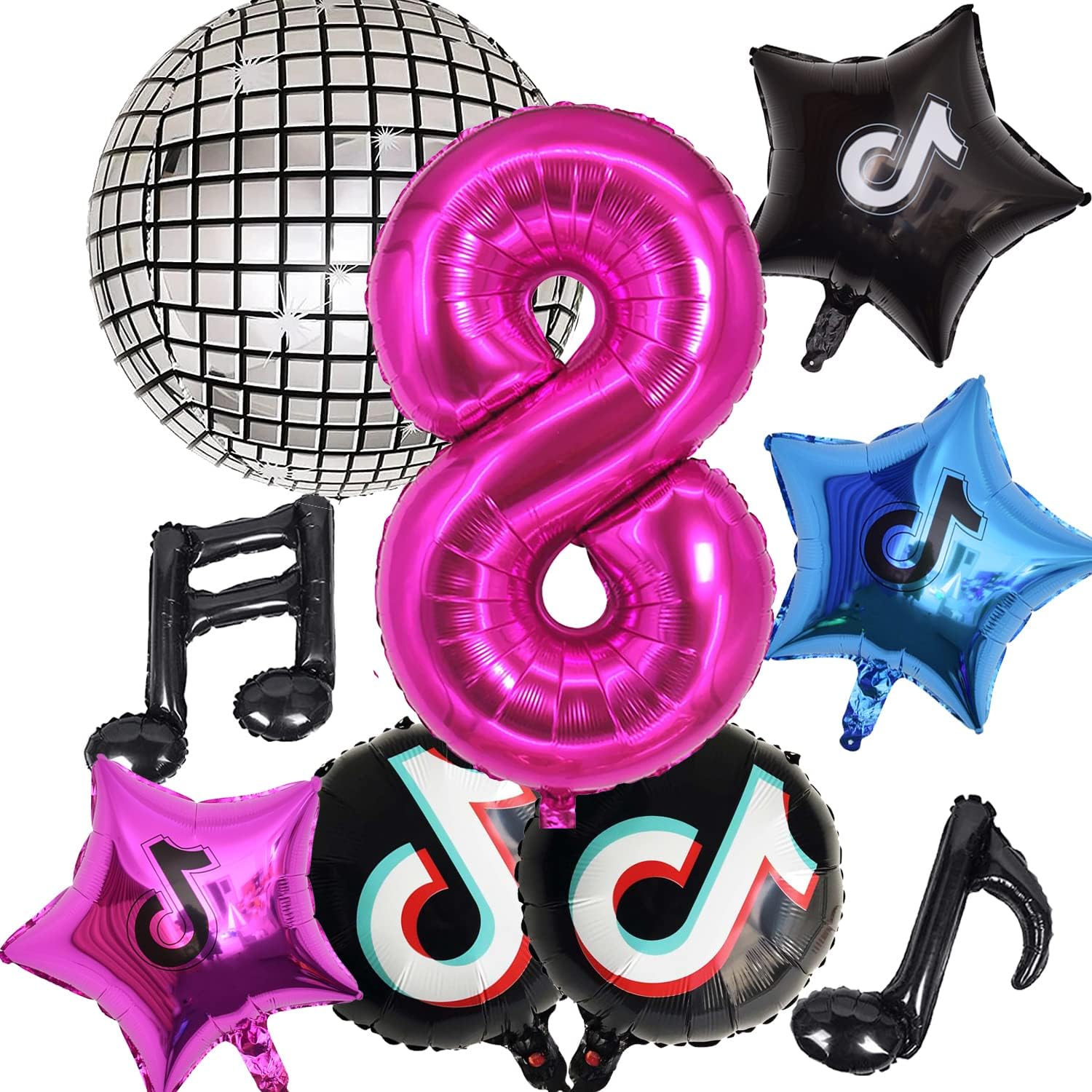 Tik Tok - Gioco di 62 palloncini musicali per ragazze