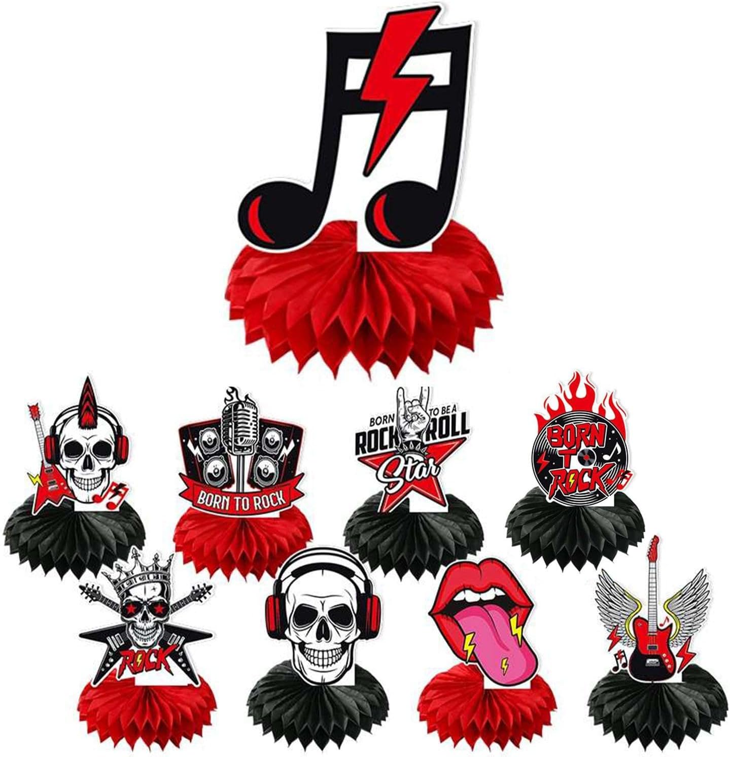 Centrotavola di rock and roll | Decorazioni per feste