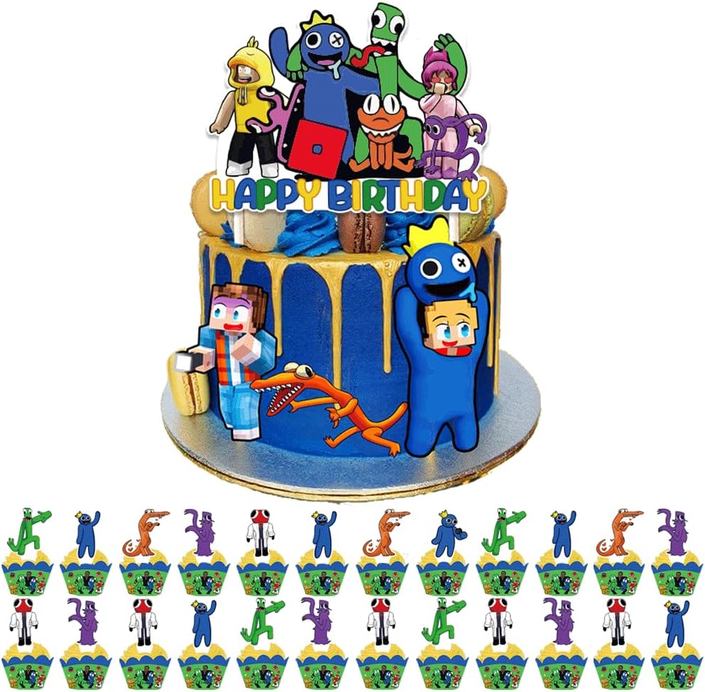 Decorazione per Torte di Cartoni Animati 49 Pezzi