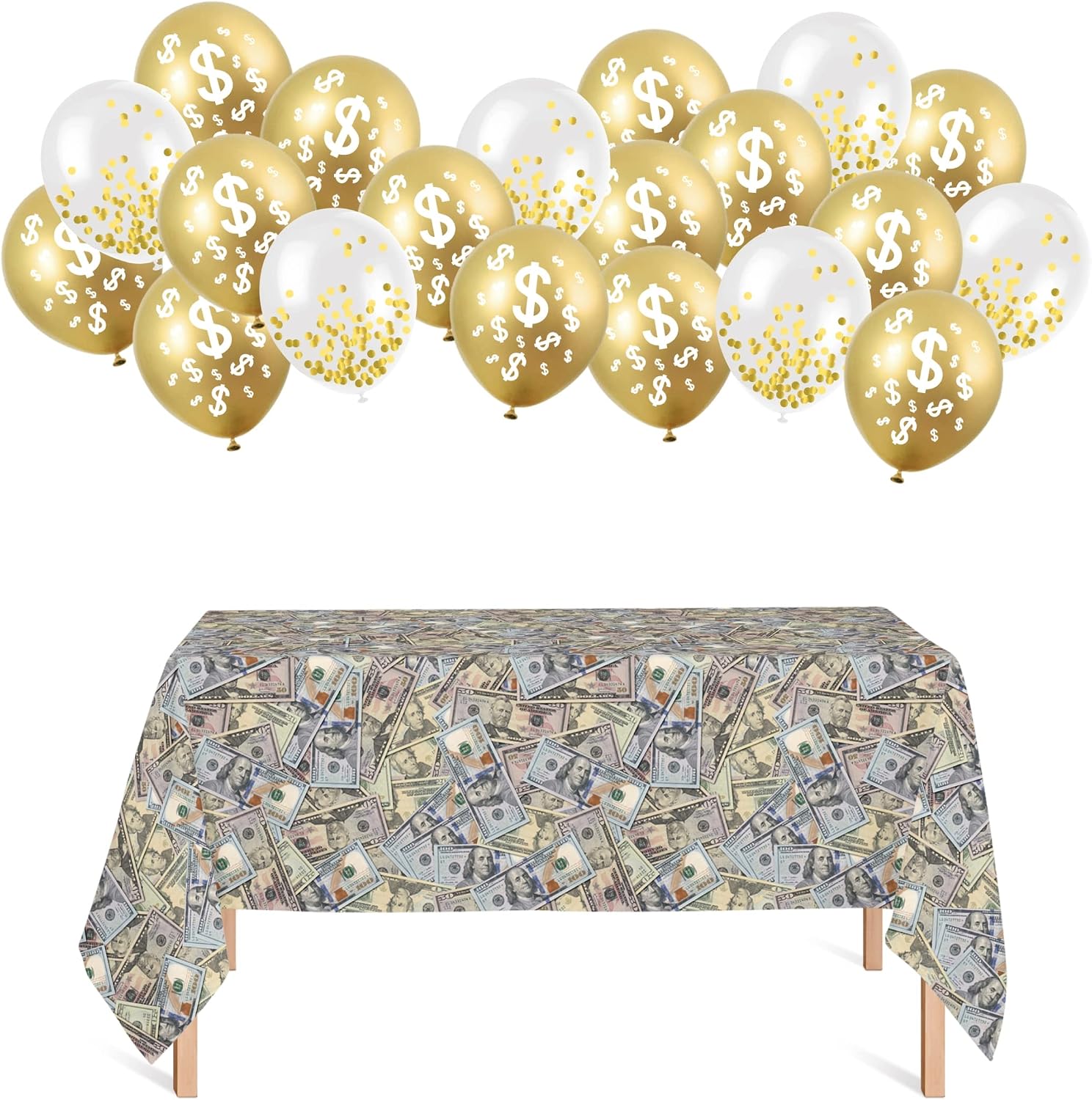 Palloncini di 4Banconote di Dollaro/Palloncini per Feste