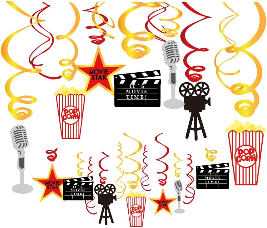 Hollywood - Spirali Pendenti per Feste