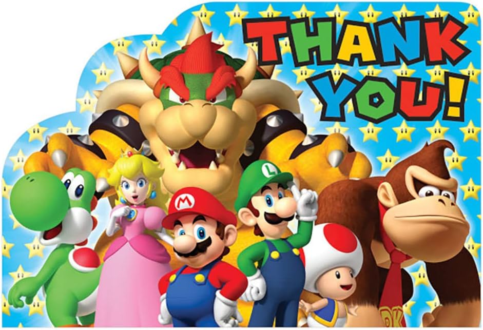 Busta regalo festa Mario Bros