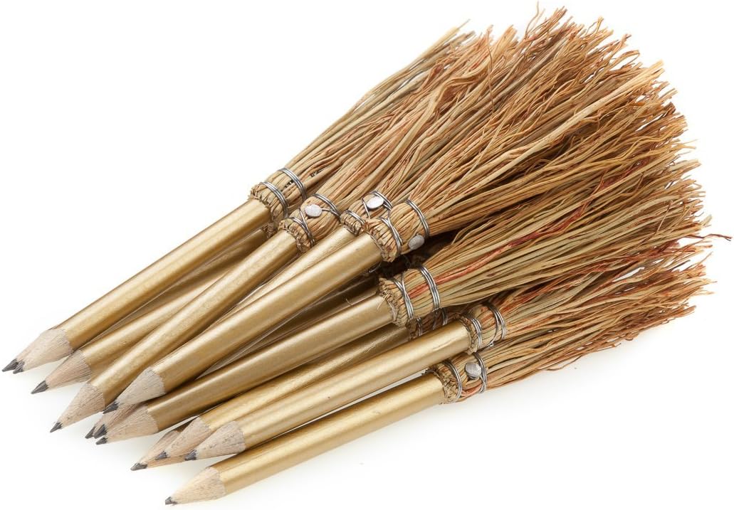 Lapicero con Escoba de Bruja