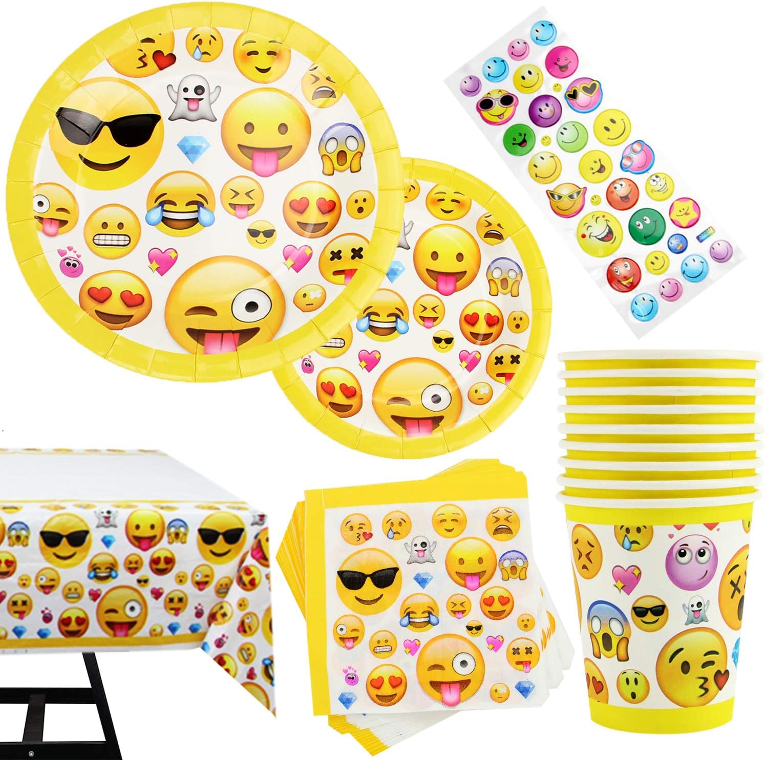 Kompanion Set de Fiesta Emoji