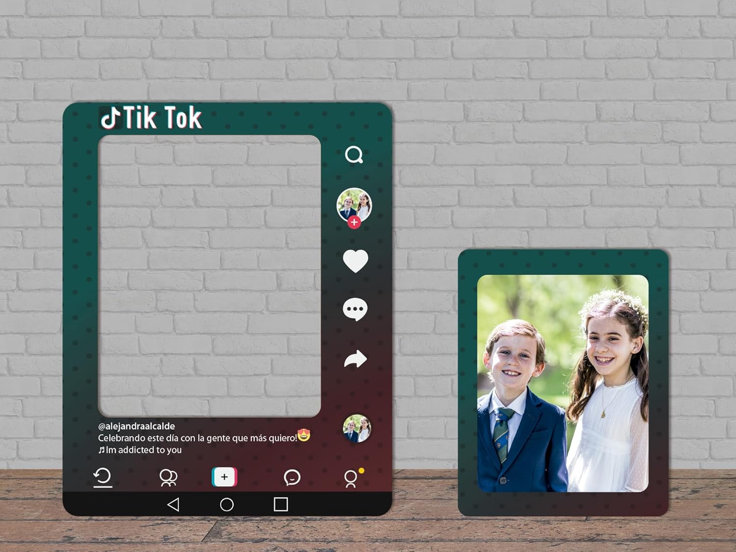 Oedim Photocall + Cartel TIK Tok Personalizado