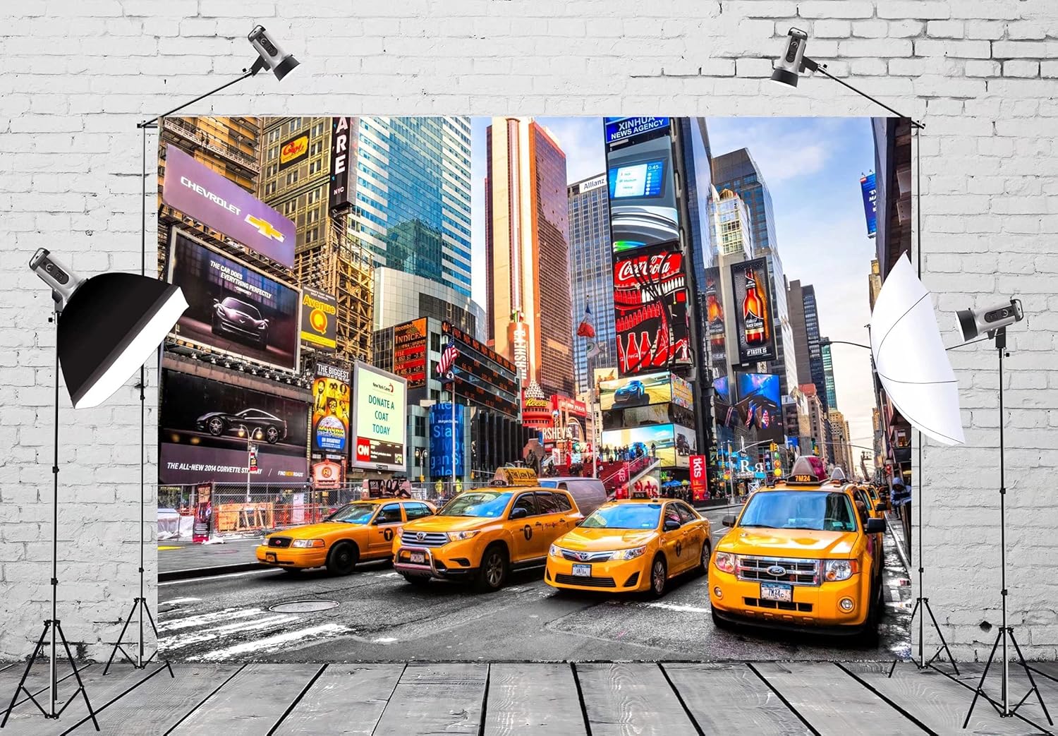 CORFOTO 5x3ft Tela Telón de Fondo de la Ciudad