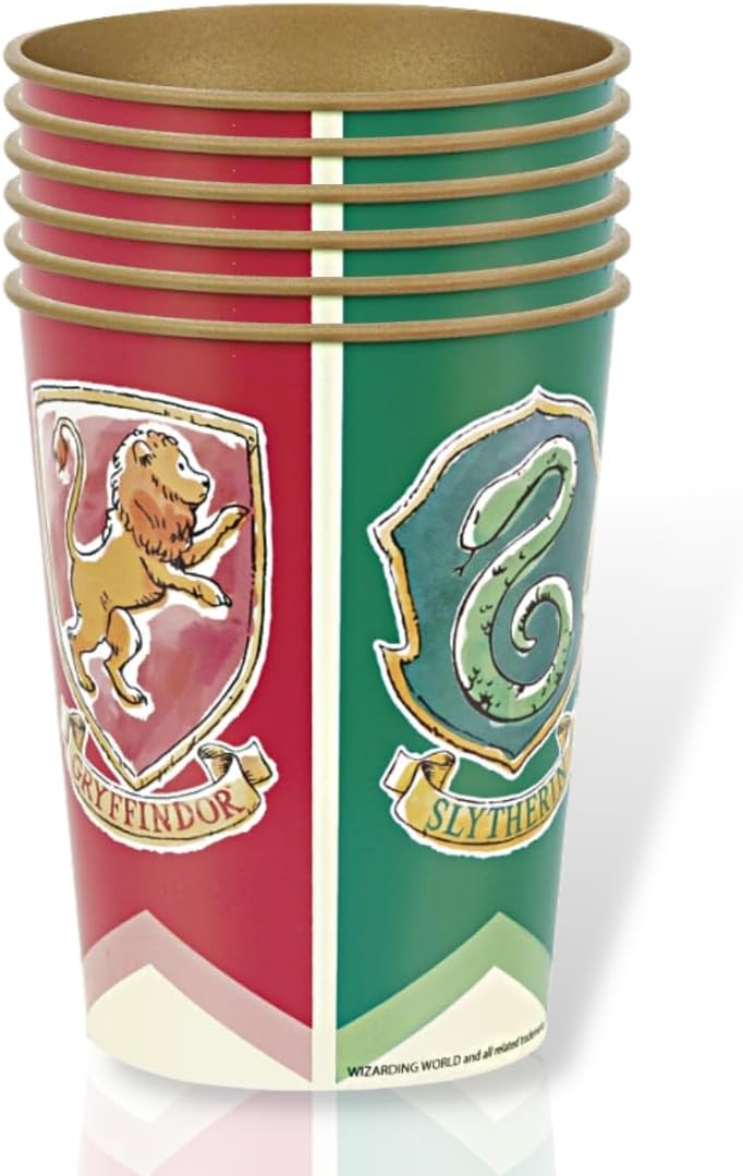 Vasos Plásticos Fiesta Harry Potter
