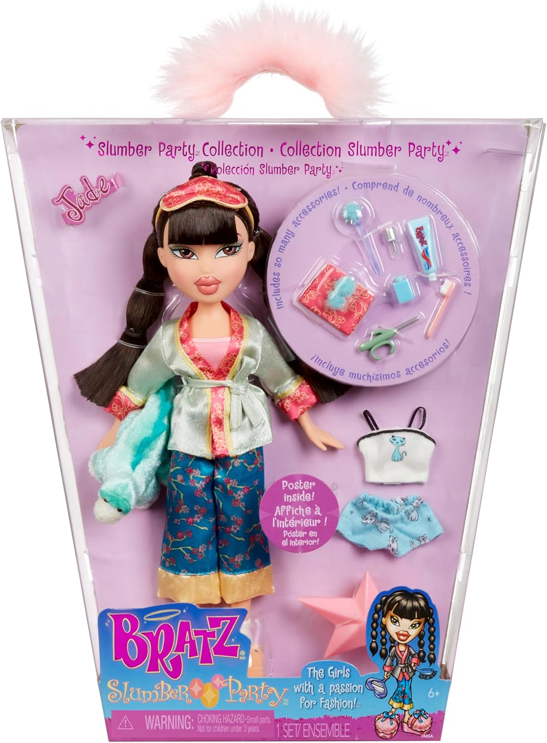 Bratz Slumber Party - Muñeca de Moda Jade
