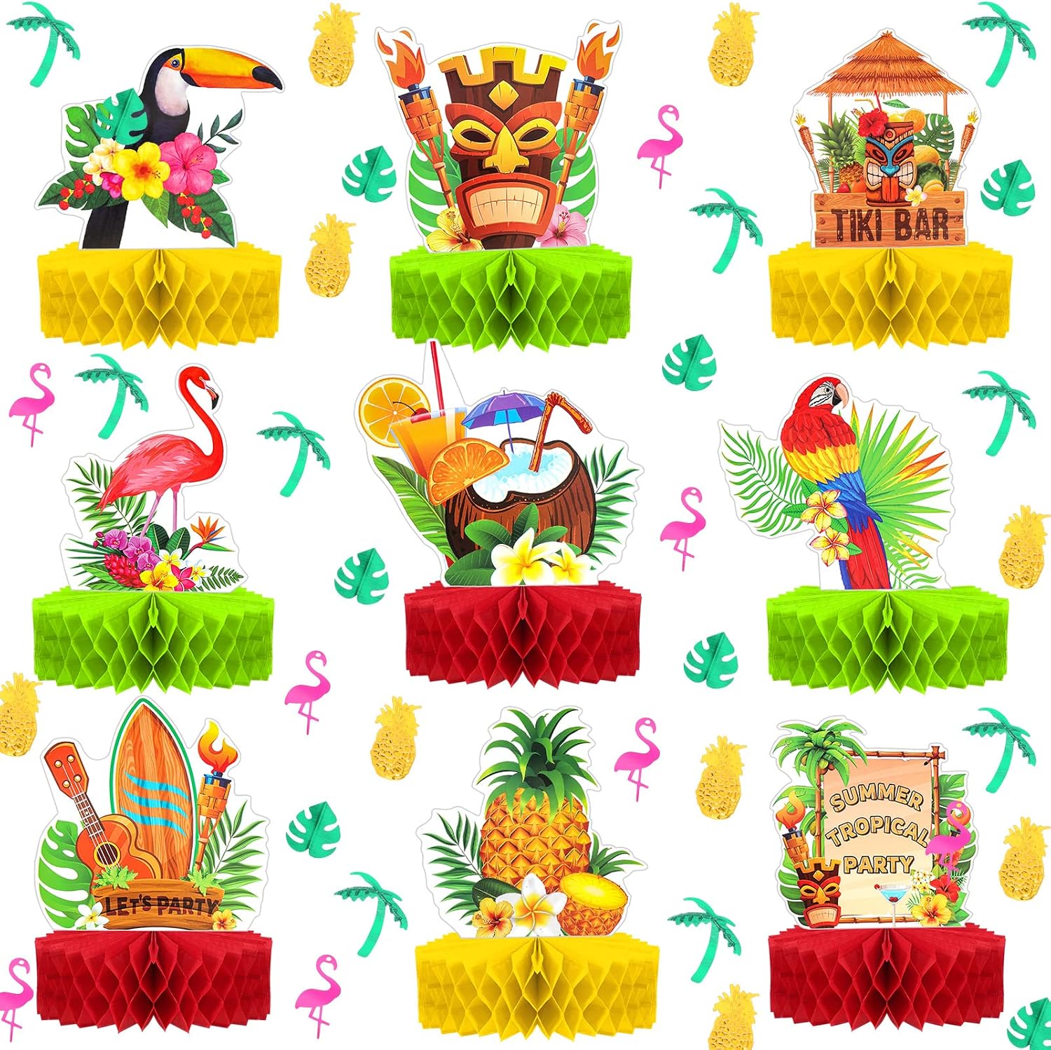 DPKOW Centrotavola per Festa Hawaiana Luau
