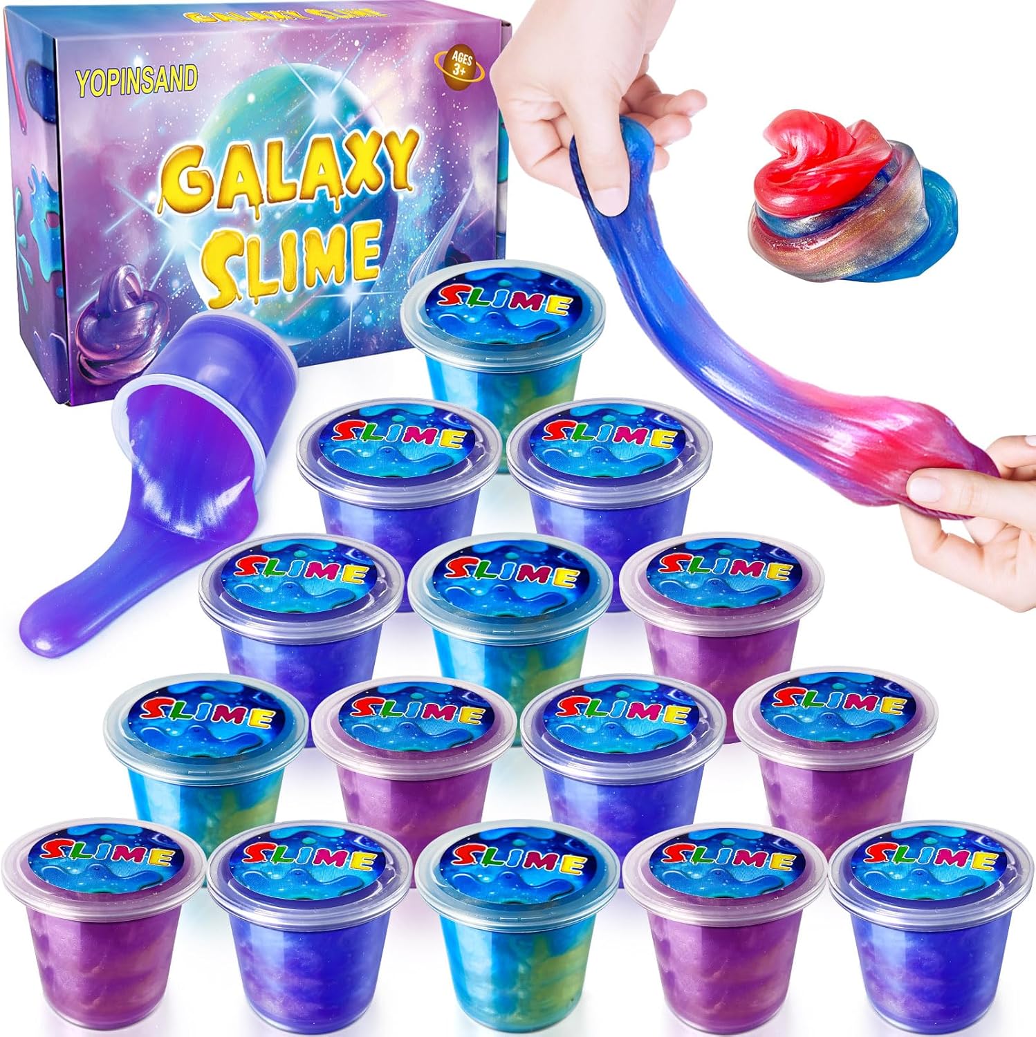 Paquete de 15 Slime de Galaxia