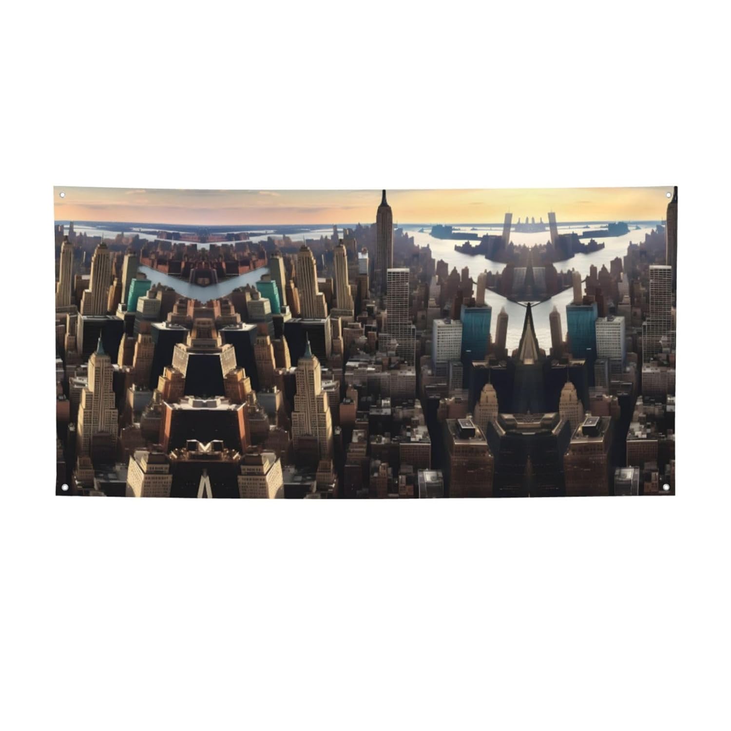 Pancarta decorativa de fiesta de la ciudad de Nueva York