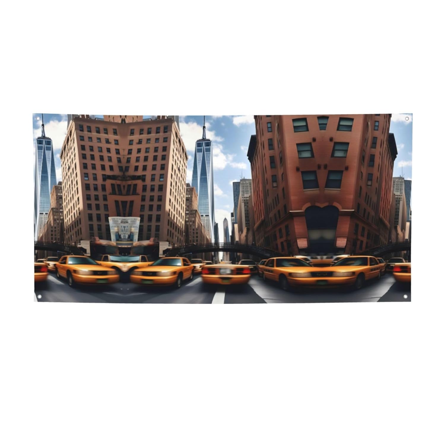 Cartel decorativo de fiesta de Nueva York, letrero grande