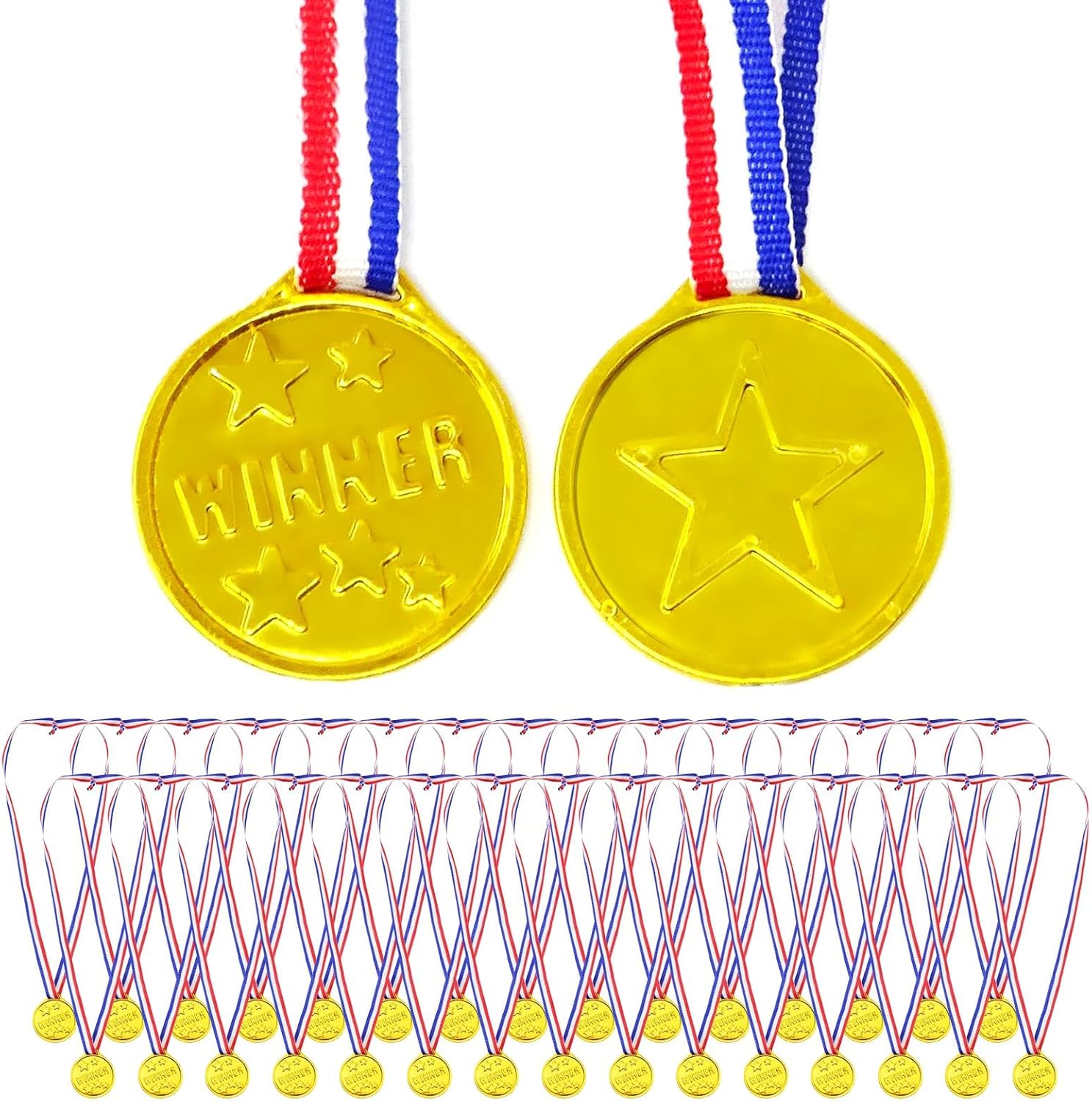 30 Piezas Medallas Niños Deportivas