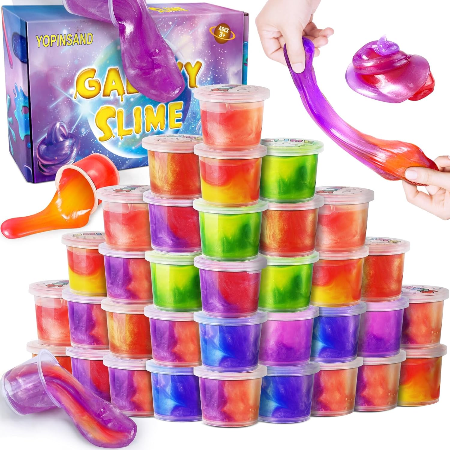 Paquete de 36 Slime de Galaxia