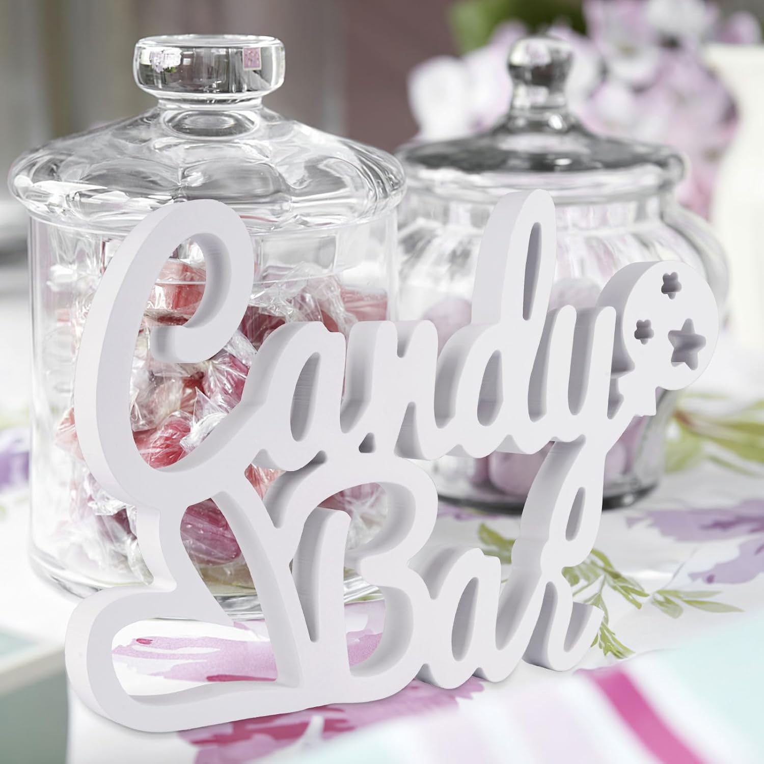 Rosa Candy Bar Decorativo
