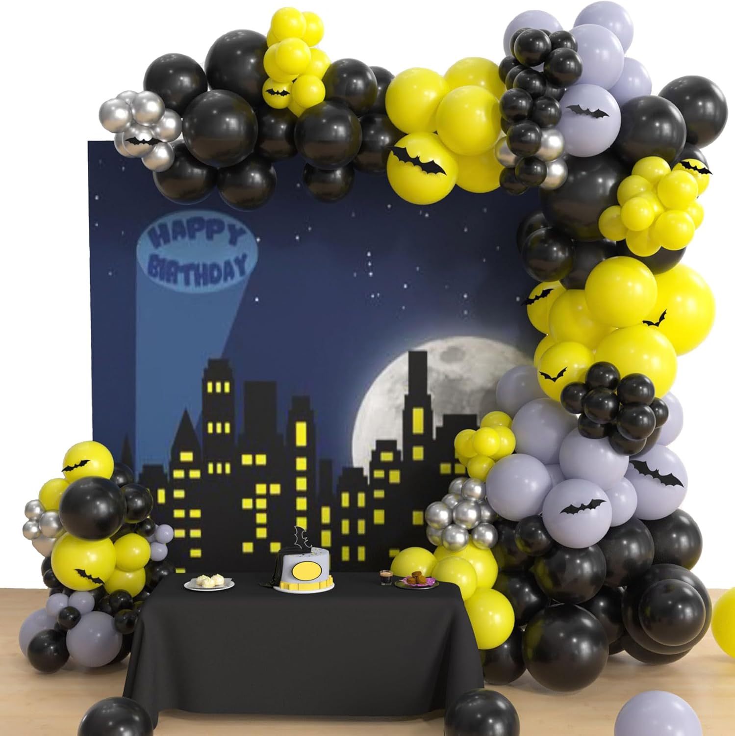 Globos Cumpleaños Batman