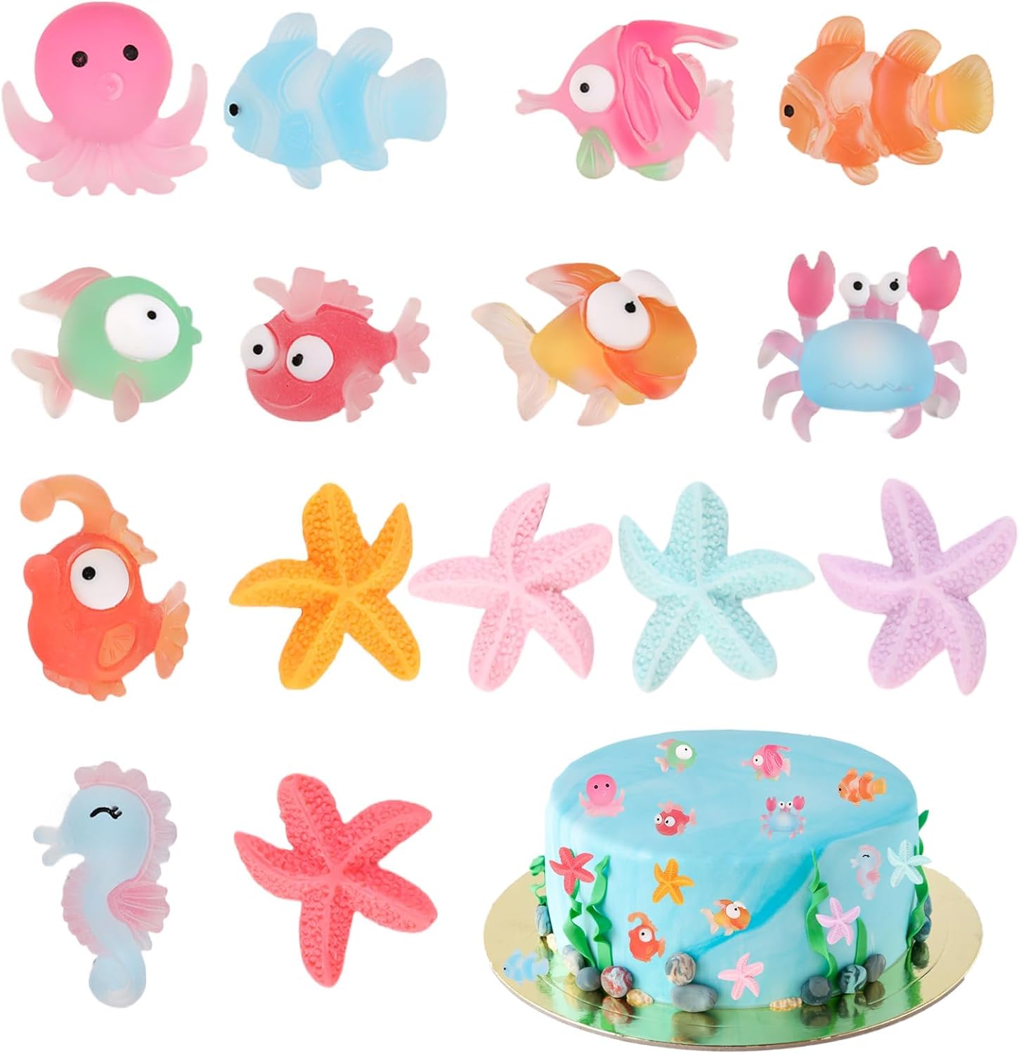 15 Piezas de Micropaisaje de Playa